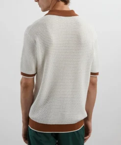 Frescobol Carioca Knitwear & Sweats^Vidal Cotton Crochet Polo