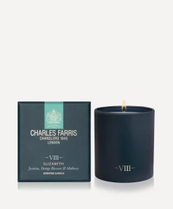 Charles Farris Candles & Candle Holders^VIII Elizabeth 1 Wick Candle 210g