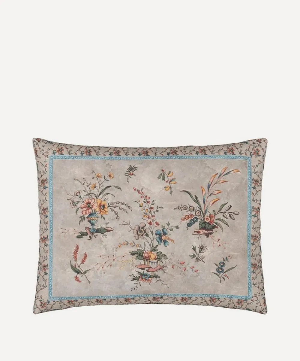 John Derian Cushions^Vintage Floral Cushion