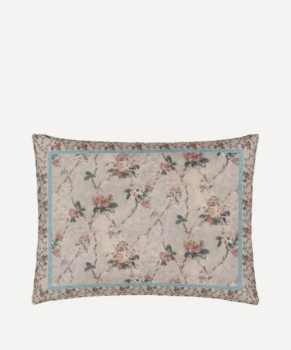 John Derian Cushions^Vintage Floral Cushion