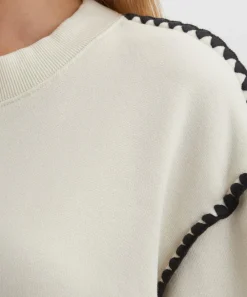 Rag & Bone Knitwear^Vintage Terry Blanket Stitch Pullover