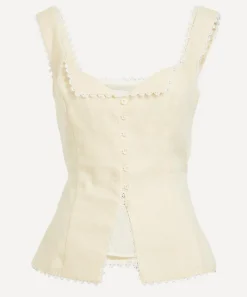 Reformation Tops^Viola Linen Top