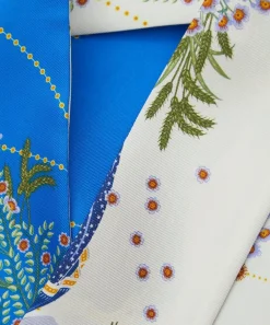 Liberty Scarves^Virgo 5X88 Ribbonette Silk Scarf