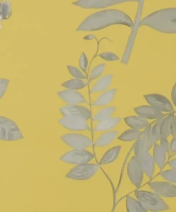 Liberty Interiors Wallpaper^Wallpaper Swatch - Botanical Stripe in Fennel