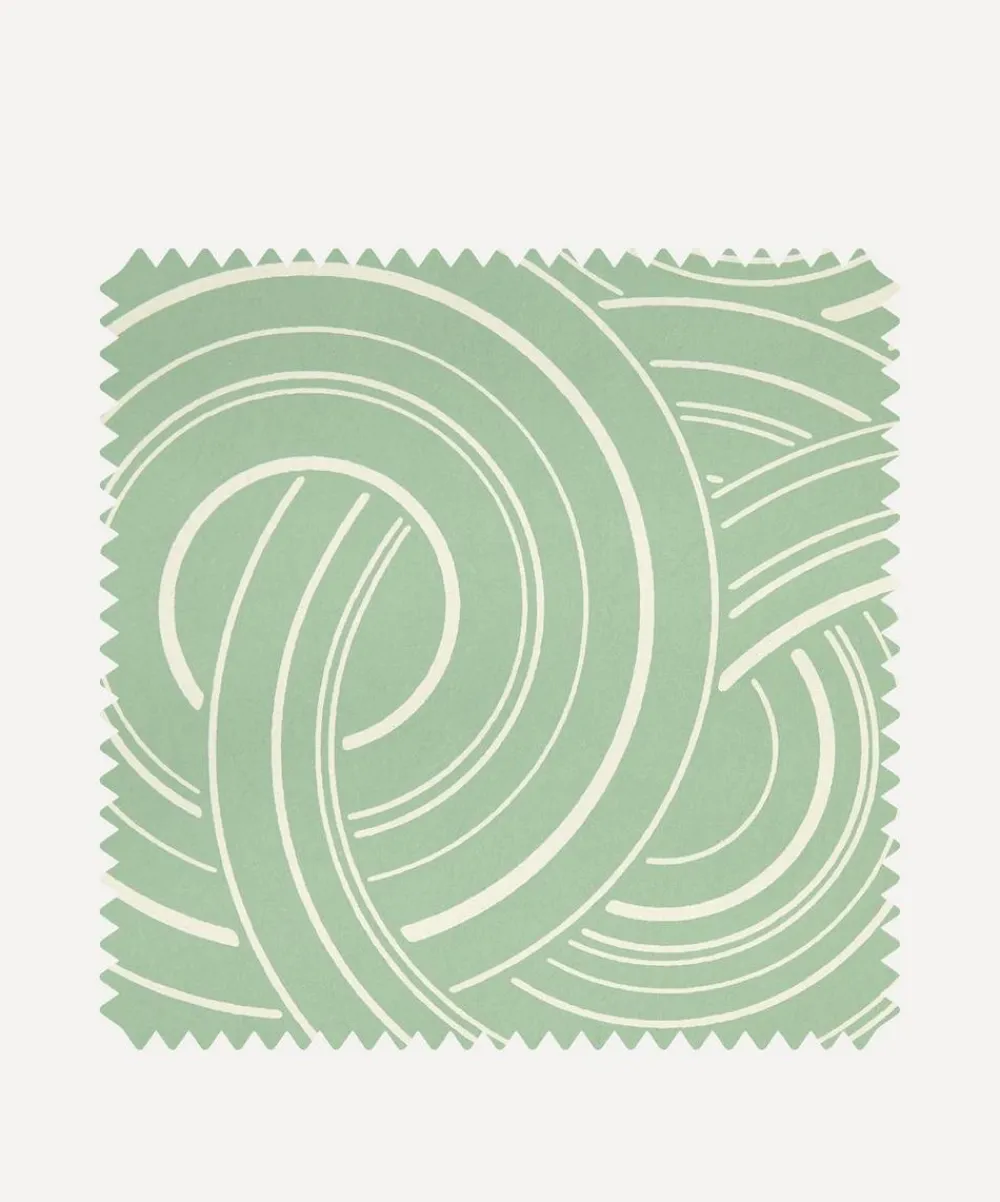 Liberty Interiors Wallpaper|Wallpaper^Wallpaper Swatch - Endless Knots in Artichoke