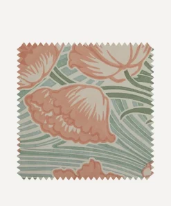 Liberty Interiors Wallpaper|Furnishing Fabrics^Wallpaper Swatch – Hana in Lichen