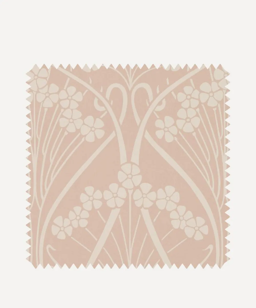 Liberty Interiors Wallpaper^Wallpaper Swatch - Ianthe Mono in Ointment
