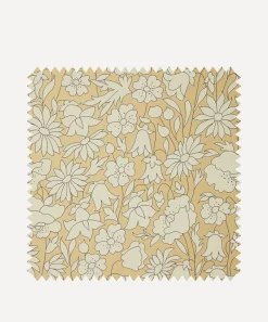 Liberty Interiors Wallpaper^Wallpaper Swatch - Poppy Meadow in Pewter Gold