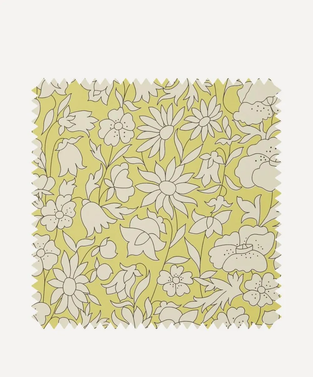 Liberty Interiors Wallpaper^Wallpaper Swatch - Poppy Meadow in Fennel