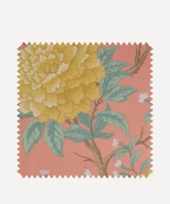 Liberty Interiors Wallpaper|Wallpaper^Wallpaper Swatch – Porcelain Trail in Lacquer