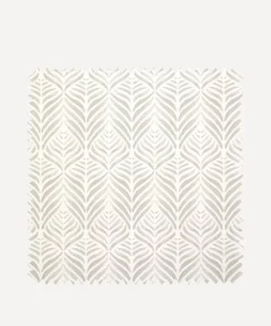 Liberty Interiors Wallpaper^Wallpaper Swatch - Quill in Pewter