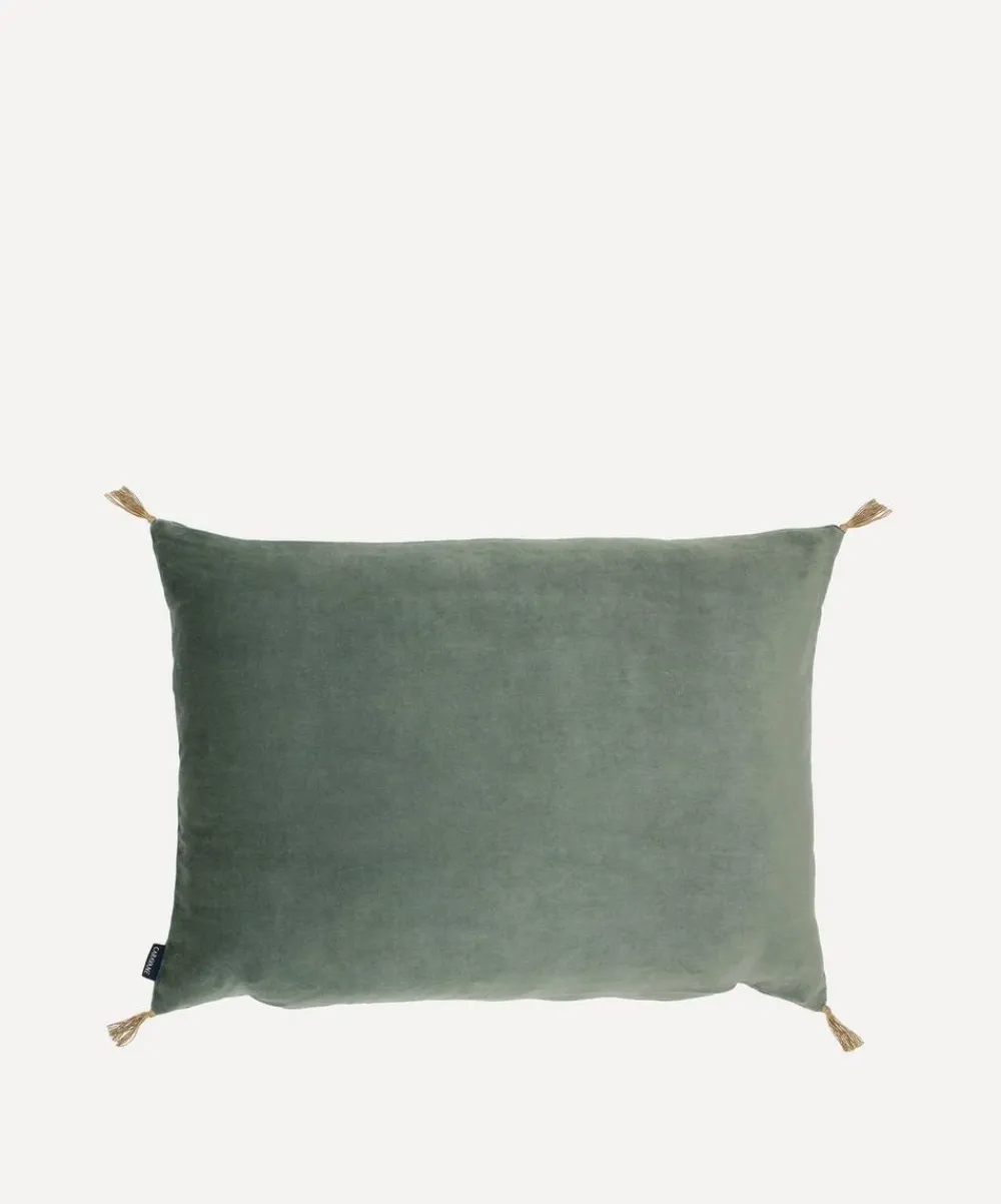 Caravane Cushions^Washed Velvet Cushion