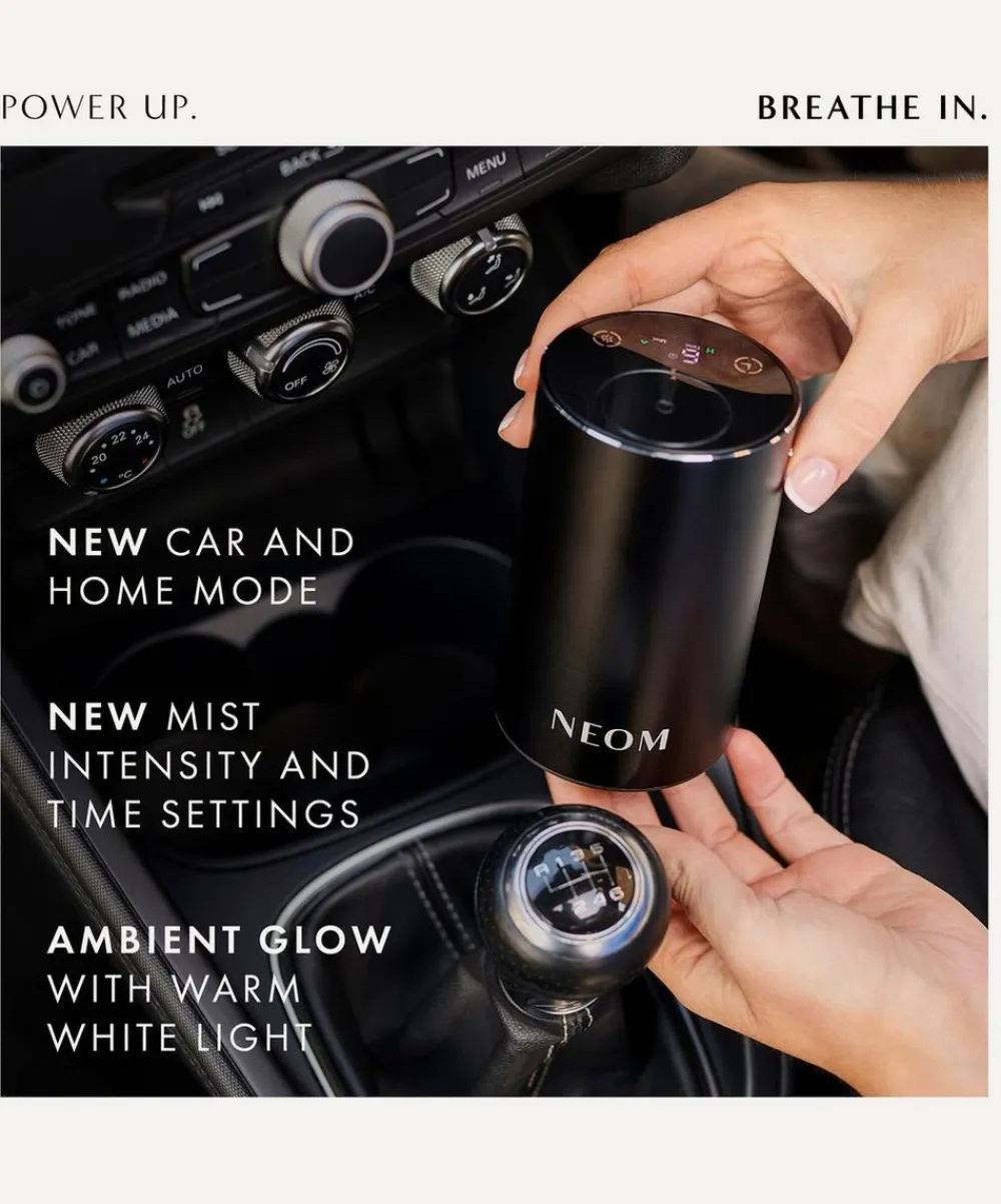 NEOM Wellbeing London Candles & Candle Holders^Wellbeing Pod Mini in Black