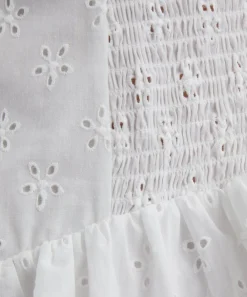 Peachy Den Dresses^White Dylan Romper Dress