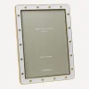 Addison Ross Wall Art^White Enamel and Gold Locket 5x7 Photo Frame