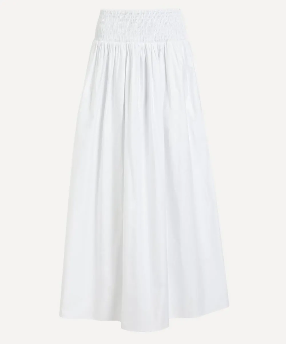 Solid & Striped Skirts^White Noreen Maxi Skirt