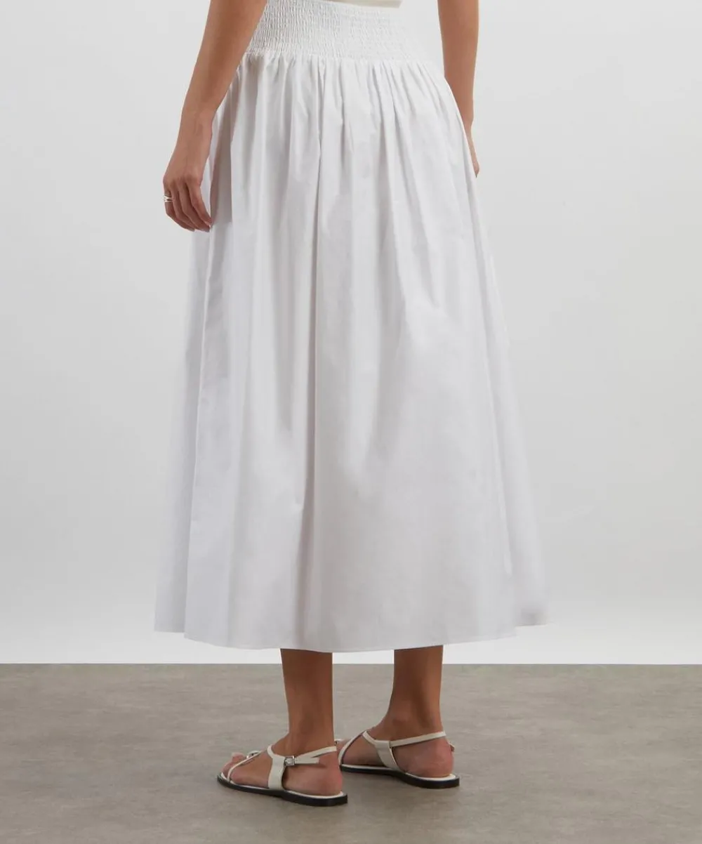 Solid & Striped Skirts^White Noreen Maxi Skirt
