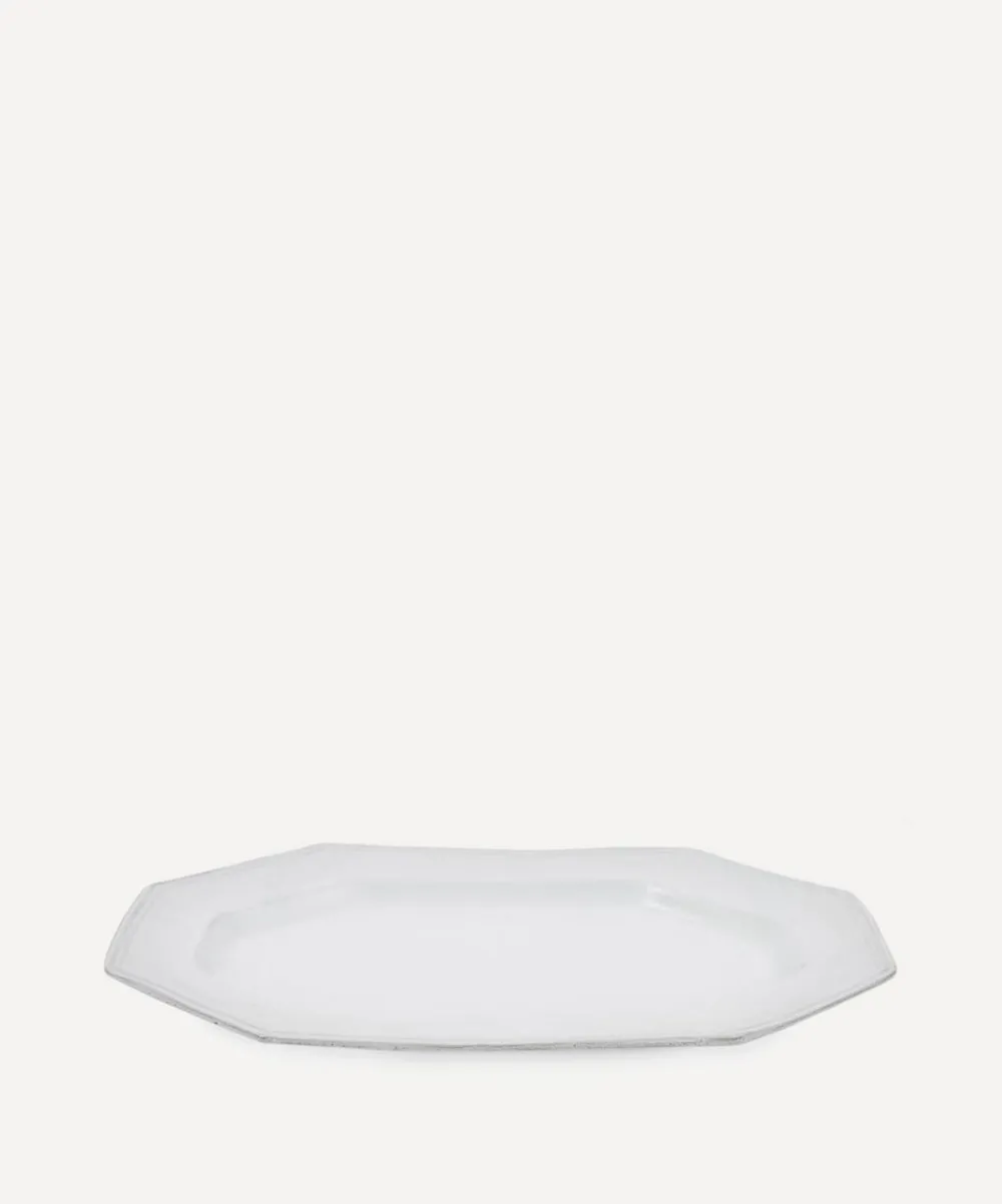 Astier de Villatte Tableware^White Octagonal Platter