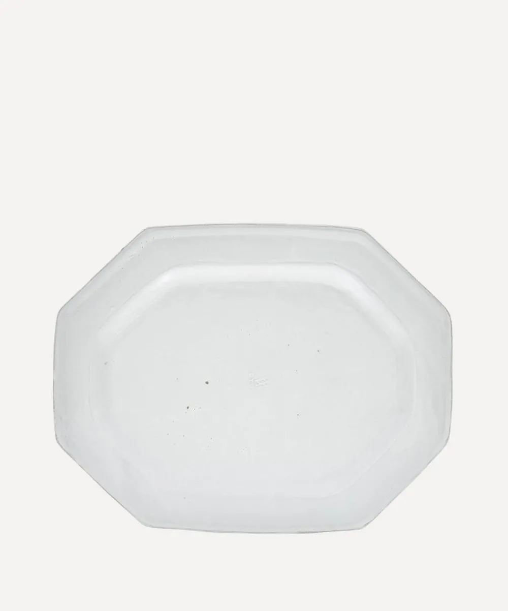 Astier de Villatte Tableware^White Octagonal Platter
