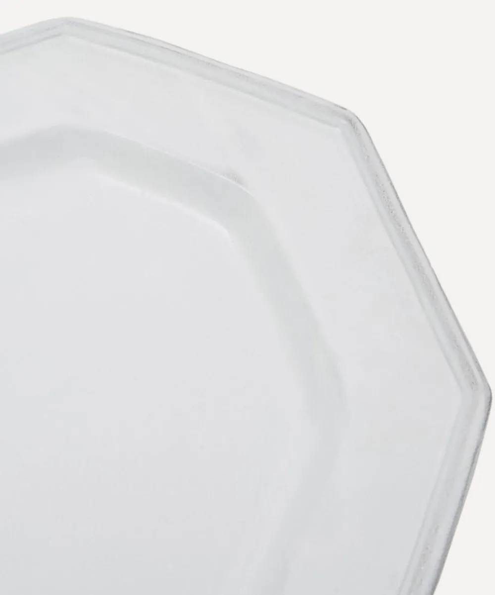 Astier de Villatte Tableware^White Octagonal Platter