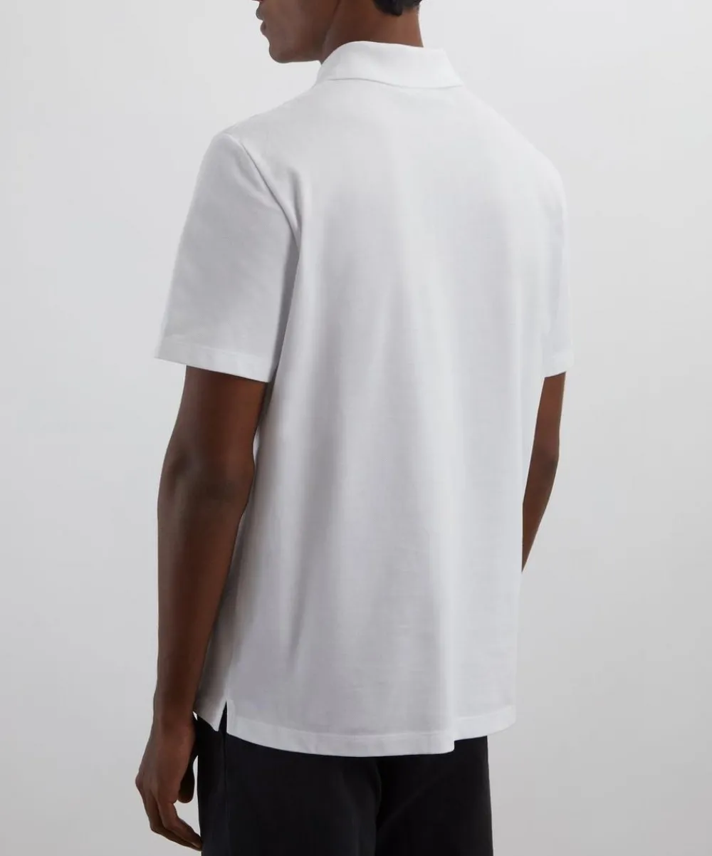 A.P.C. Tops^White Standard Polo Shirt