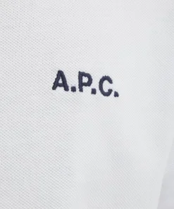 A.P.C. Tops^White Standard Polo Shirt