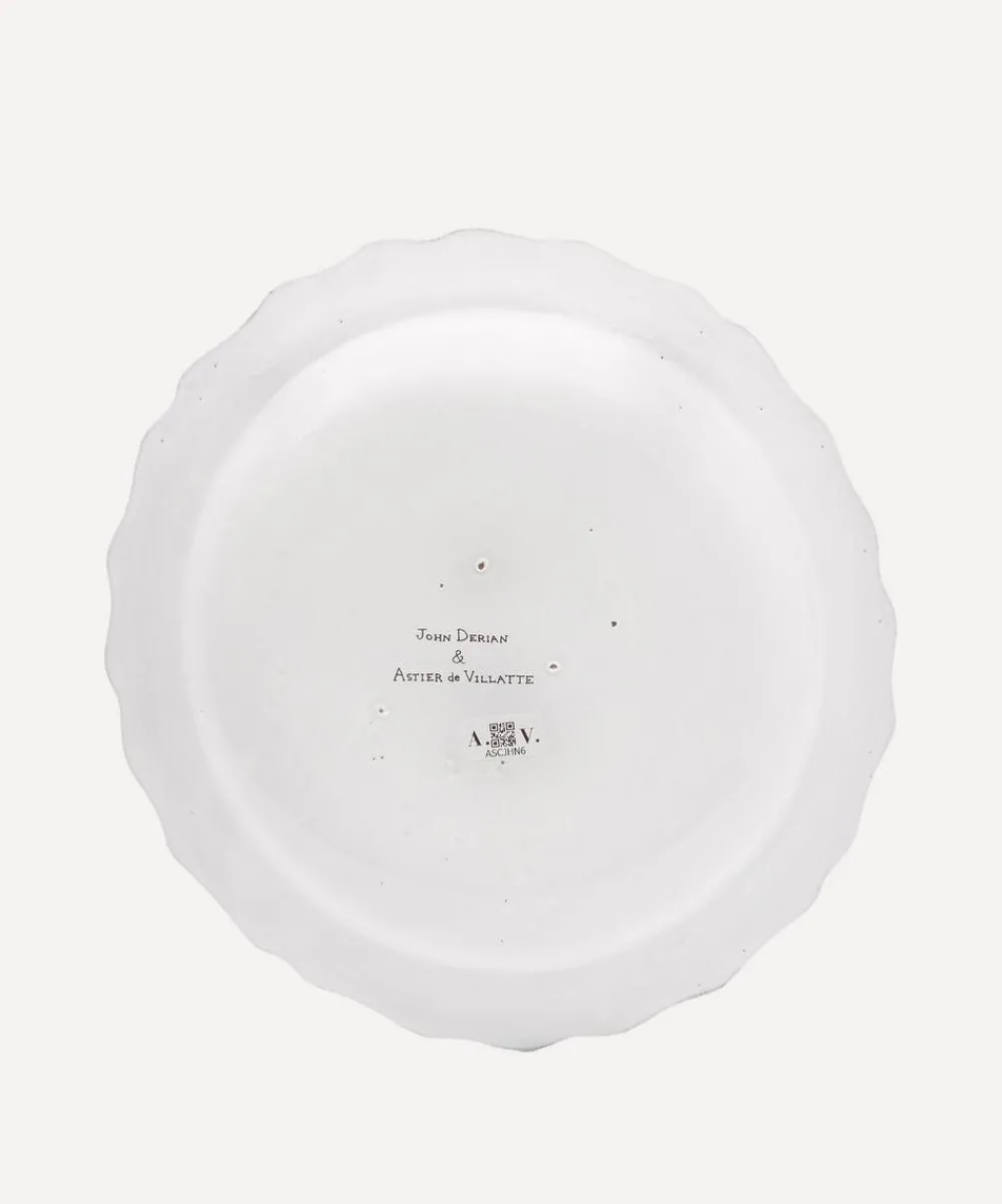 Astier de Villatte Tableware^Wild Dove Plate