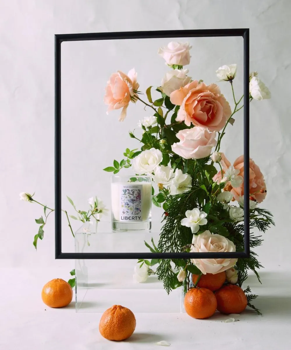 Liberty Candles & Candle Holders|Living Room^Wild Flowers Scented Candle 300g