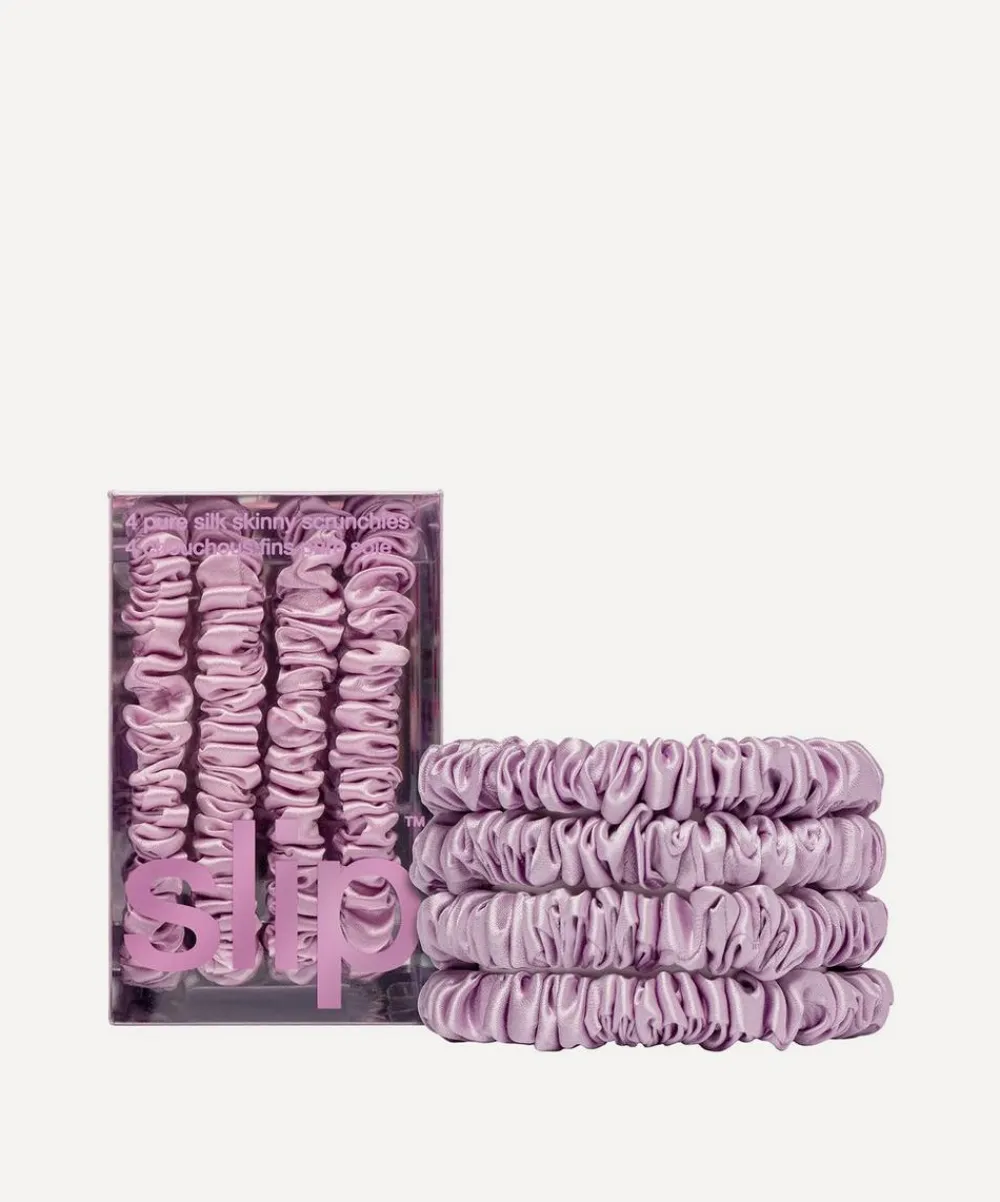 Slip Wellness^Wildflower Skinny Silk Scrunchie Set of Four