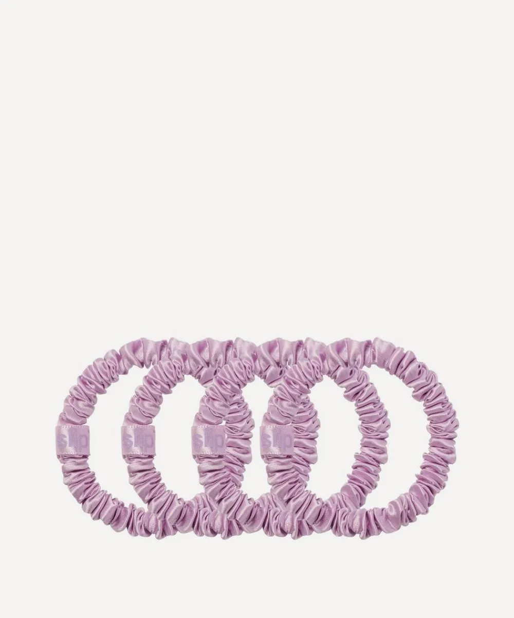 Slip Wellness^Wildflower Skinny Silk Scrunchie Set of Four