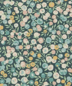 Liberty Interiors Furnishing Fabrics^Wiltshire Blossom Cotton in Lichen