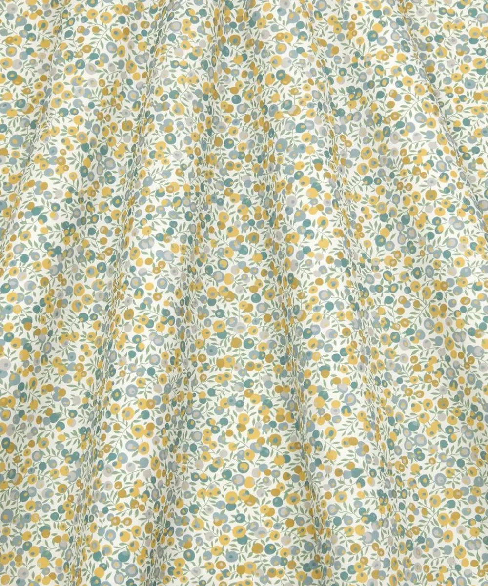 Liberty Interiors Furnishing Fabrics^Wiltshire Blossom Cotton in Salvia
