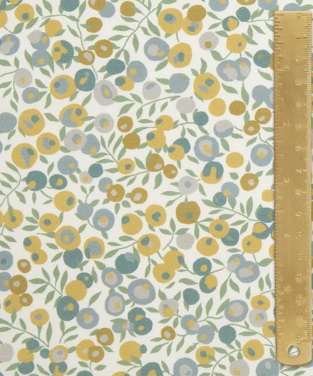 Liberty Interiors Furnishing Fabrics^Wiltshire Blossom Cotton in Salvia