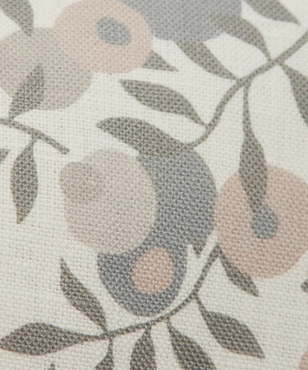 Liberty Interiors Furnishing Fabrics^Wiltshire Blossom Landsdowne Linen in Pewter
