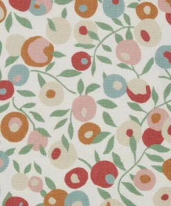 Liberty Interiors Furnishing Fabrics^Wiltshire Blossom Landsdowne Linen in Lichen
