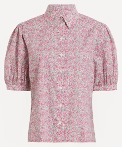 Liberty Tops^Wiltshire Bud Puff-Sleeve Shirt