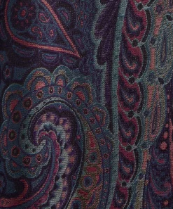 Etro Coats & Jackets^Wool-Blend Paisley Poncho