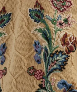 Etro Knitwear^Wool-Cashmere Floral Embroidered Jumper