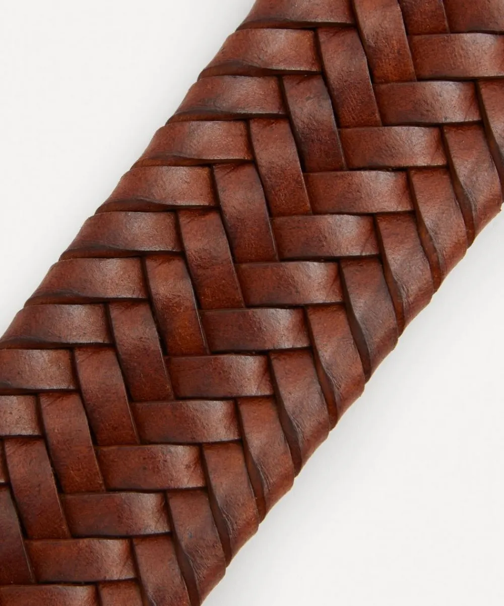 Anderson's Belts^Woven Leather Belt