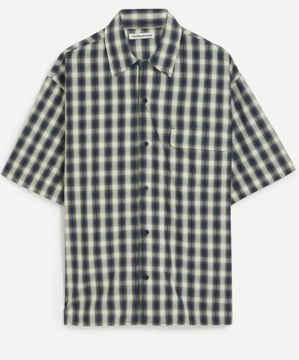 YMC Shirts^Wray Short-Sleeve Shirt