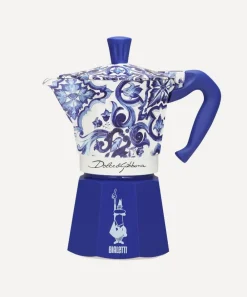 Bialetti Glass & Drinksware^x Dolce and Gabbana Mediterranean Blue 6 Cup Moka Express