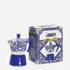 Bialetti Glass & Drinksware^x Dolce and Gabbana Mediterranean Blue 3 Cup Moka Express