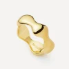 Missoma Rings^X Eny Lee Parker 18ct Gold-Plated Puffy Stacking Ring