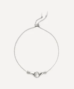 Missoma Bracelets^X Harris Reed Silver-Plated In Good Hands Slider Bracelet