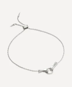 Missoma Bracelets^X Harris Reed Silver-Plated In Good Hands Slider Bracelet