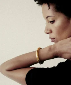 Monica Vinader Bracelets^X Kate Young 18ct Gold-Plated Vermeil Silver Bangle Bracelet
