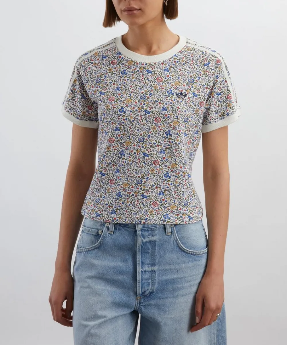 Adidas Tops^x Liberty London Cali T-Shirt