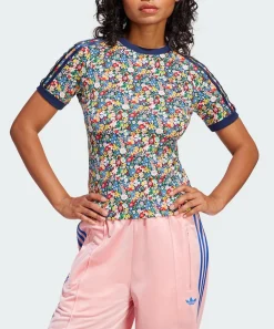 Adidas Tops^x Liberty London Cali T-Shirt