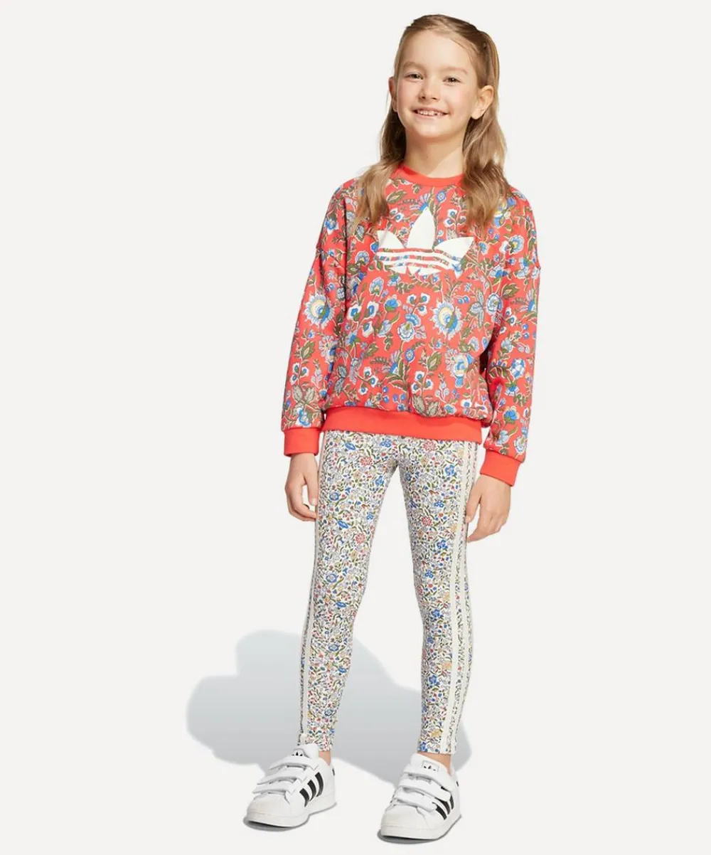 Adidas Knitwear^x Liberty London Crew Leggings Set