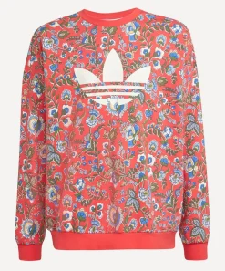 Adidas Knitwear^x Liberty London Kids Crew Sweatshirt